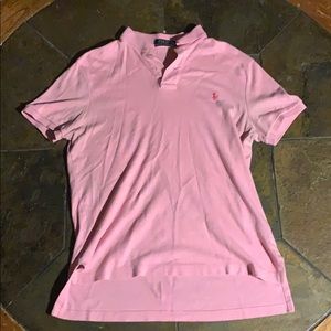 Pink Ralph Lauren Polo shirt